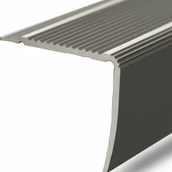 Floordirekt Seuil d'escalier Pré-percé, Forme: L 30 x 20 mm, Longueur: 134 cm, Champagne