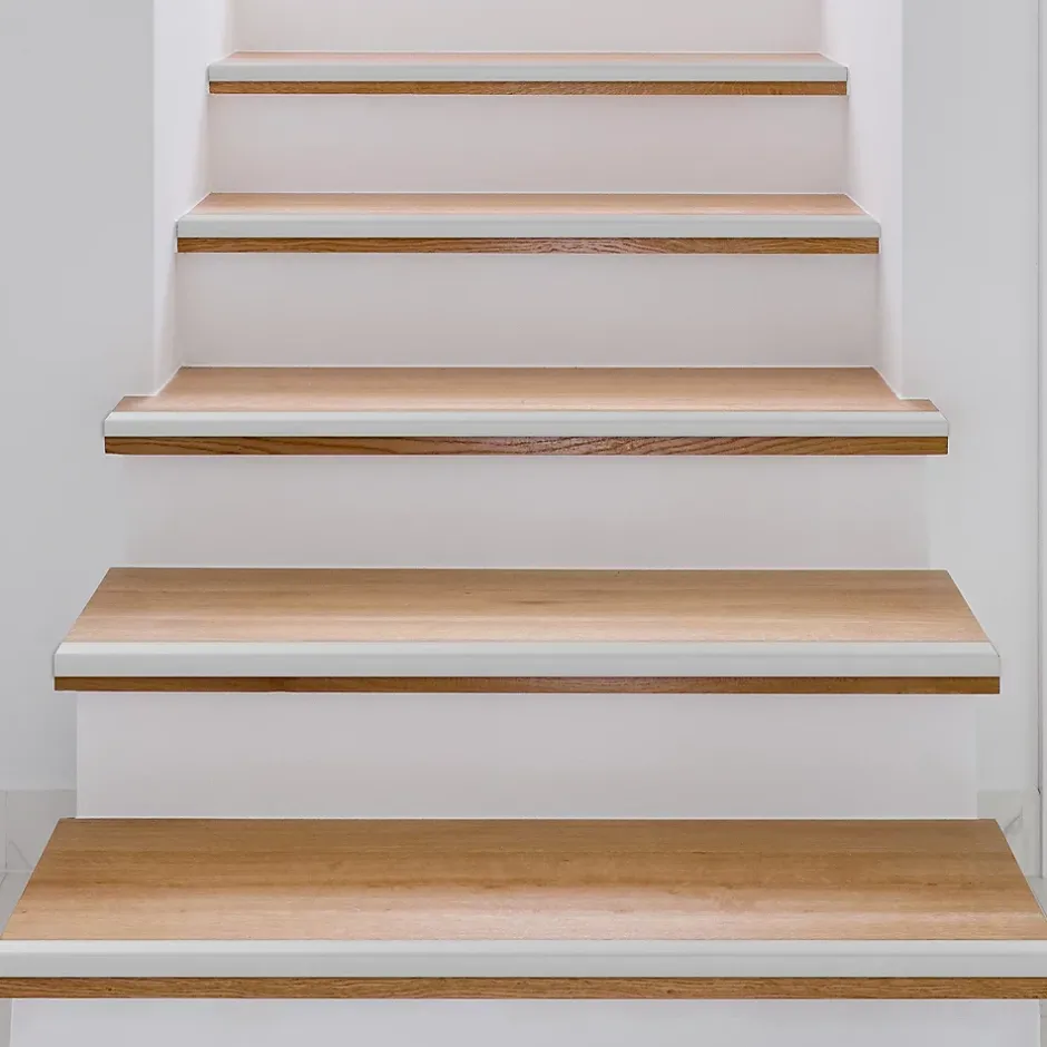 Floordirekt Seuil d'escalier Pré-percé, Forme: L 30 x 20 mm, Longueur: 90 cm, Argent