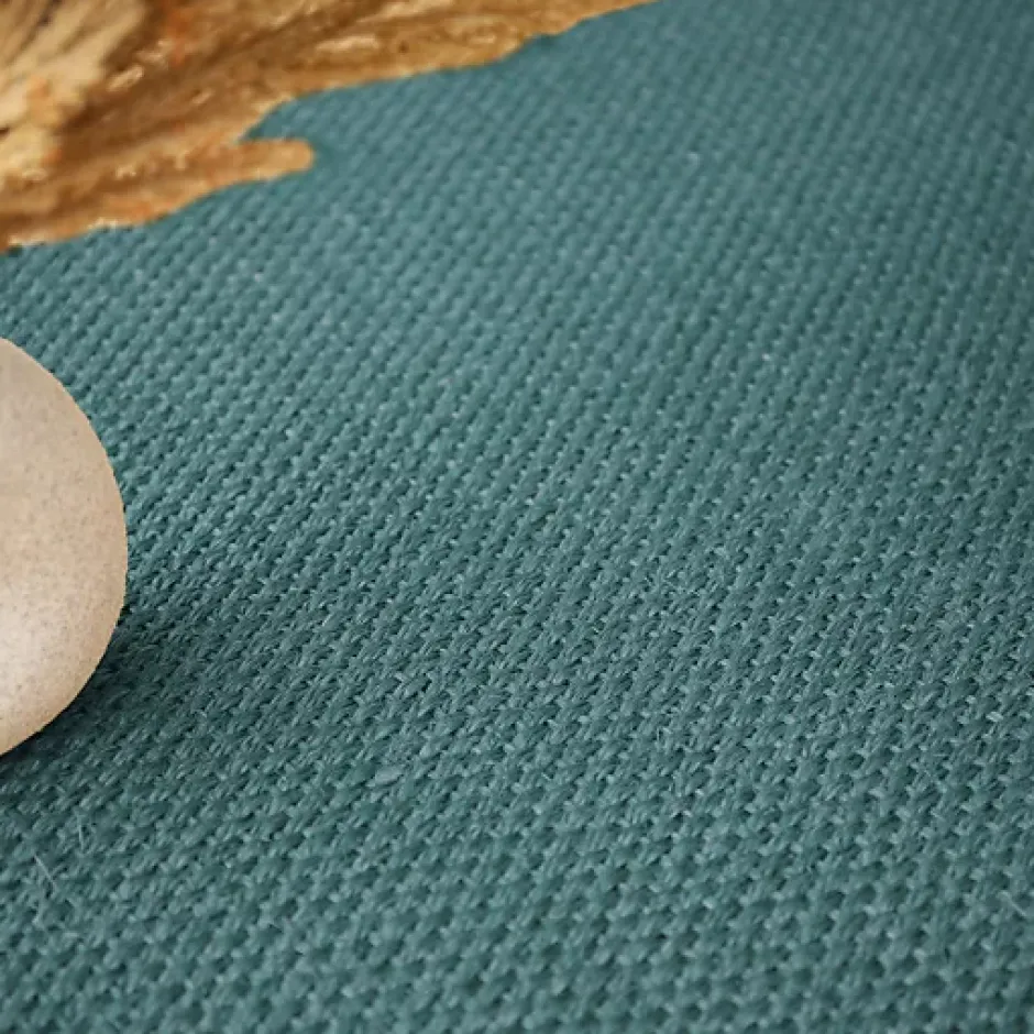Sisal - Tulum - Turquoise - Rouleau de 4m x 3m-Décoweb New