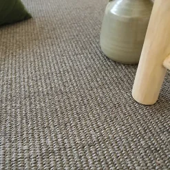 Sisal haut de gamme usage intensif - Terralys - Argile - Rouleau de 4m x 2m-Décoweb Online