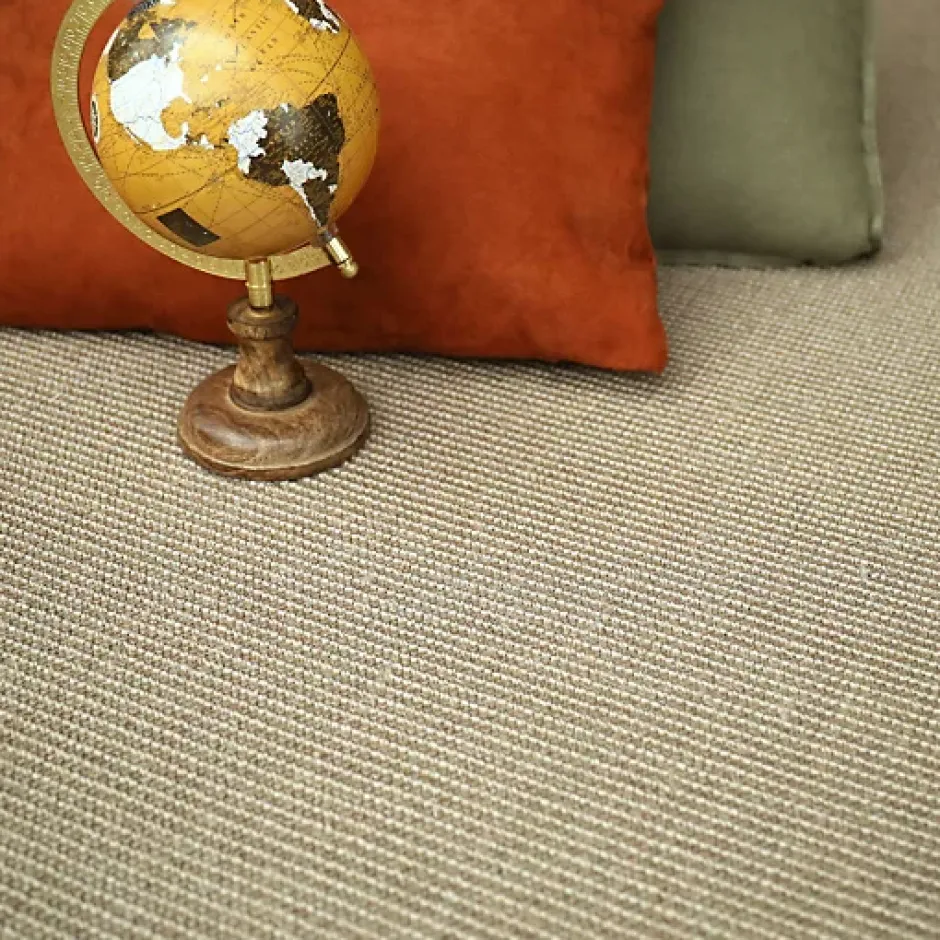 Décoweb Sisal Yucatan - Grège - Echantillon 15 x 20 cm