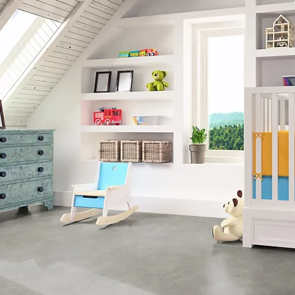 Sol PVC Best - Effet Béton Gris - Rouleau de 2m x 2m-Tarkett Clearance