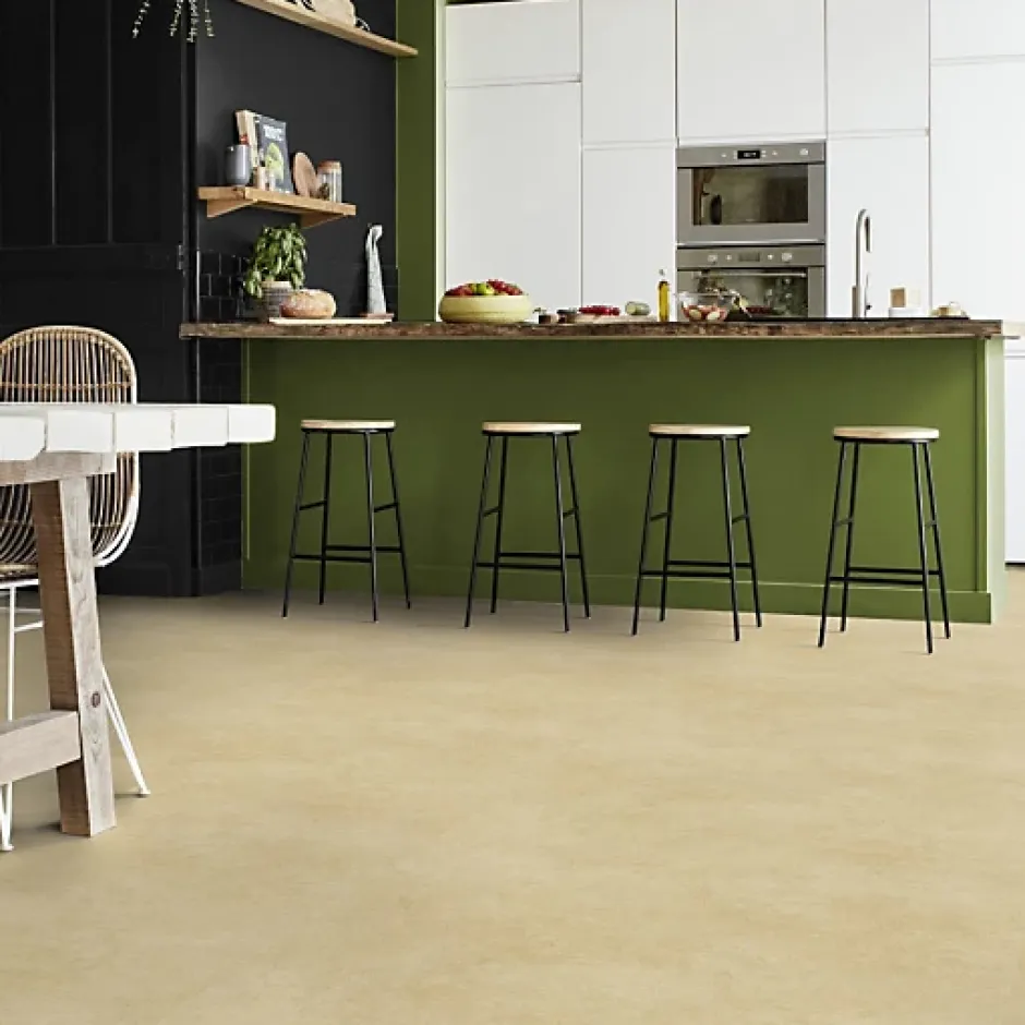 Sol PVC Best - Effet Béton Beige - Rouleau de 4m x 5m-Tarkett