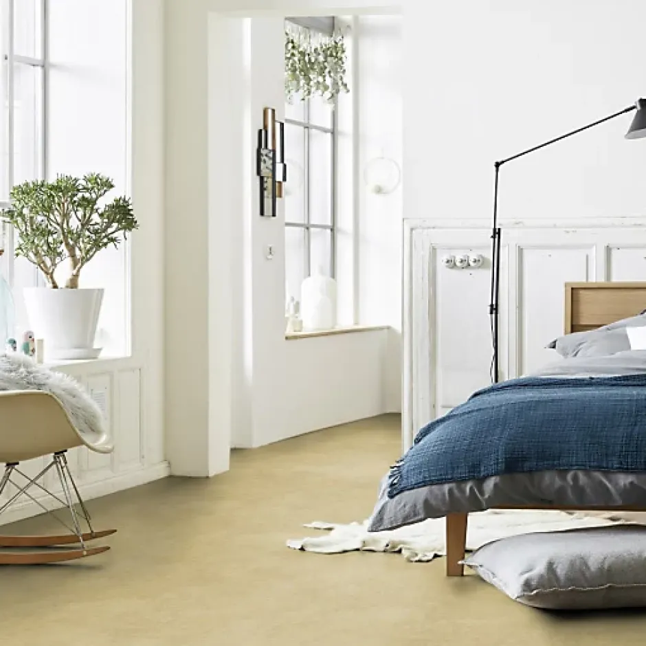 Sol PVC Best - Effet Béton Beige - Rouleau de 1m x 5m-Tarkett