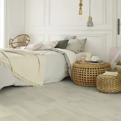 Tarkett Sol PVC Best - Imitation parquet Bois Blanchi - Rouleau de 4m x 3m