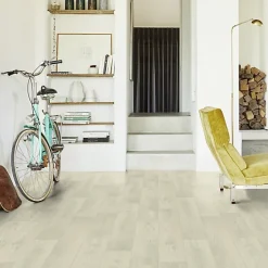 Tarkett Sol PVC Best - Imitation parquet Bois Blanchi - Rouleau de 4m x 3m