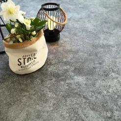 Tarkett Sol PVC Best - Motif Granit Noir Argenté - Rouleau de 3m x 4m