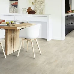 Tarkett Sol PVC Envers Textile - Carrelage Grège - Echantillon 15 x 20 cm