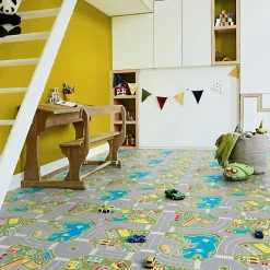 Sol PVC pour enfants - Rues de la ville verte - Echantillon 15 x 20 cm-Tarkett Discount