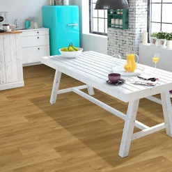 Sol PVC Textile Aspect parquet chêne naturel - Rouleau de 3m x 5m-Décoweb Discount