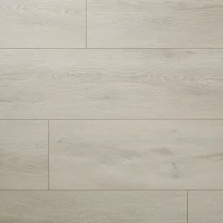 GoodHome Sol stratifié à clipser Newlyn chêne polaire gris L.138 x l.24.4 cm x Ep.10 mm