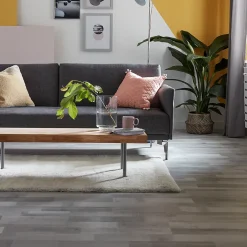 Sol stratifié à clipser Rockhampton Gris 7 mm - L.138 x l.19.3 cm-Colours Hot