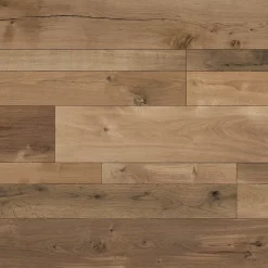 GoodHome Sol stratifié Bexhill chêne brun passage élévé AC4 L. 138,3 cm x l.19,3 x Ep.8 mm