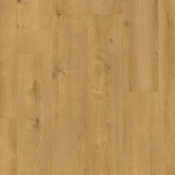 GoodHome Sol stratifié Byrd , passage intense AC5, effet chêne miel, L.125,7 cm x l.19,2 cm x ép.10 mm, résistant à l'eau