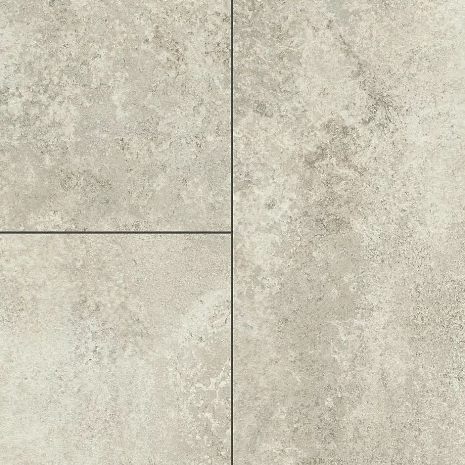 Sol stratifié clipsable Elstree aspect pierre naturelle 8 mm compatible pièces humides-GoodHome Discount