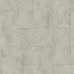 Sol stratifié clipsable Konkrete aspect béton gris 8 mm compatible pièces humides-GoodHome Best