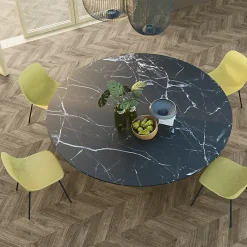 GoodHome Sol stratifié clipsable Leyton chêne gris 10 mm