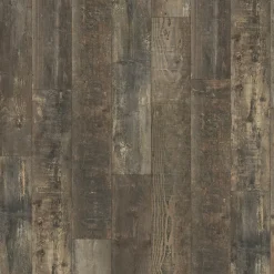 Sol stratifié clipsable Tipton chêne brun 8 mm compatible pièces humides-GoodHome Sale