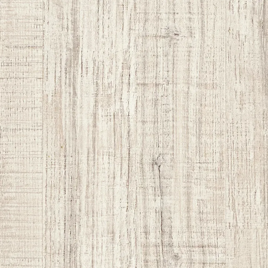 Sol stratifié clipsable Yate chêne blanc 8 mm compatible pièces humides-GoodHome