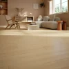 Sol stratifié effet chêne blond passage intense AC5 L.129,2 x l.19,3 cm x ép.8 mm, Bryce-GoodHome Discount