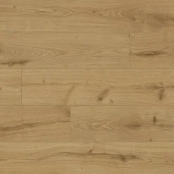 GoodHome Sol stratifié Fleetwood , passage élevé AC4, effet chêne miel, L.138,3 cm x l.19,3 cm x ép.8 mm