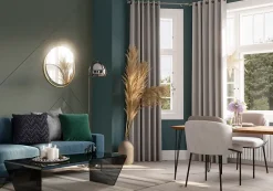 GoodHome Sol stratifié Gladstone , passage élevé AC4, effet chêne grisé, L.128,6 cm x l.19,4 cm x ép.8 mm