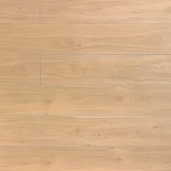 Sol stratifié Hickory yellowstone , passage extrême AC6, effet bois Hickory blond, L.128,6 cm x l.21,4 cm x ép.10 mm, résistant à l'eau-Homflor Clearance