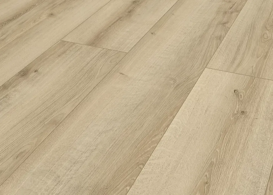 GoodHome Sol stratifié Ledbury aspect chêne 10mm - 128 cm x l.28 cm