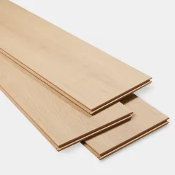 Sol stratifié Malton décor chêne naturel 10 mm l.138 x l.19,3 cm-GoodHome Sale