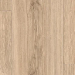 Sol stratifié Portsmouth, passage intense AC5, effet bois brut naturel brun L.129,2 x l.19,3cm x ép.8mm, résistant à l'eau- Sale