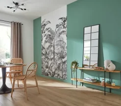 GoodHome Sol stratifié Shawford , passage intense AC5, effet chêne, L.129,2 cm x l.19,3 cm x ép.8 mm