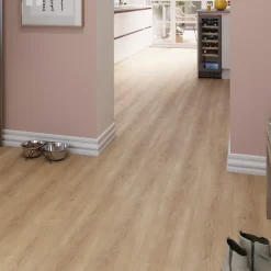 Sol stratifié Southwell , passage intense AC5, effet chêne, L.118,37 cm x l.19,1 cm x ép.10 mm, résistant à l'eau-GoodHome Sale