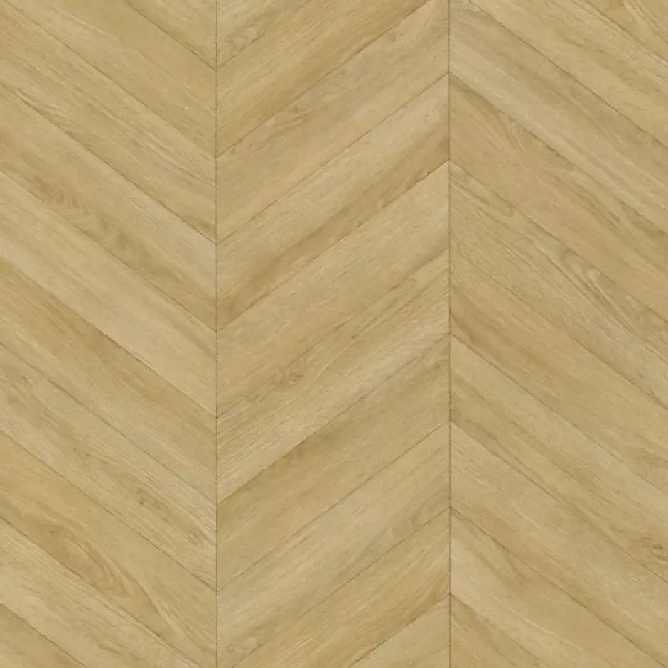 Sol Vinyle effet Parquet chevron Chêne naturel - Rouleau de 2m x 5m-Décoweb Sale
