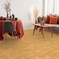 Décoweb Sol Vinyle Effet parquet chêne traditionnel - Rouleau de 3m x 5m