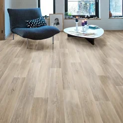 Sol vinyle effet parquet chêne scandinave blond - Rouleau de 4m x 3m-Décoweb Clearance