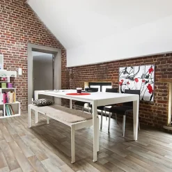 Sol Vinyle First - Imitation parquet Irisé - Echantillon 15 x 20 cm-Décoweb