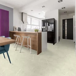 Décoweb Sol Vinyle Inspiration - Effet marbre clair - Rouleau de 4m x 3m