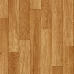 Sol vinyle rouleau Ecofloor effet chêne moyen L.4m IVC-Unilin Discount