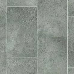 Sol Vinyle Style - Imitation Carrelage gris - Echantillon 15 x 20 cm-Décoweb Sale