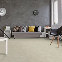 Décoweb Sol vinyle Textile - Effet béton lissé gris centaure - Rouleau de 3m x 8m