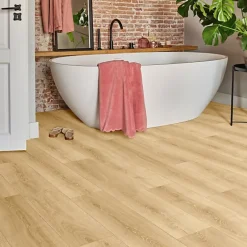 Sol Vinyle Textile - Imitation parquet naturel - Rouleau de 2m x 9m-Décoweb Clearance