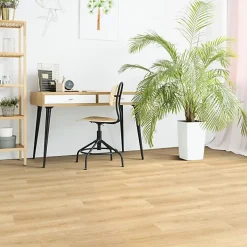 Sol Vinyle Textile - Imitation parquet naturel - Rouleau de 2m x 9m-Décoweb Clearance