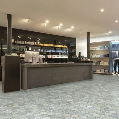 Sol vinyle Textile effet carrelage hexagonal - Rouleau de 4m x 3m-Décoweb Clearance