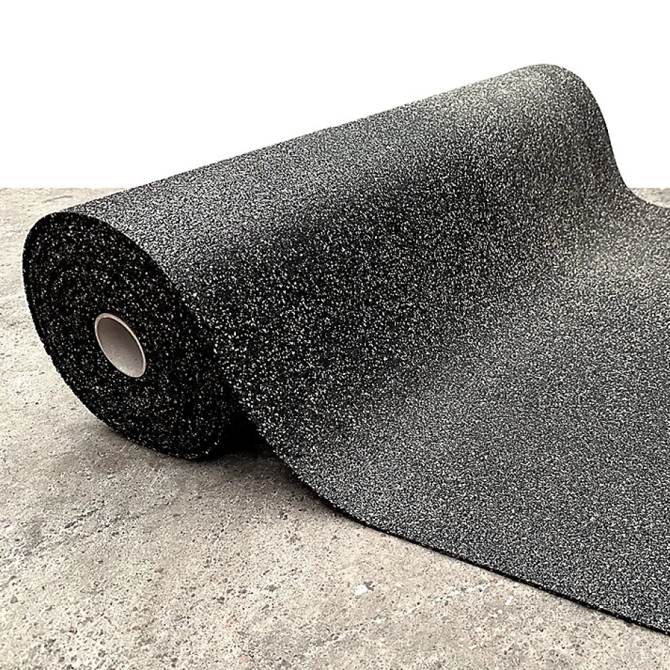 Deschaumes Sous Couche Sol - Sous couche en Liège et Caoutchouc Epaisseur 4mm Rouleau de 12m2 Orsilence