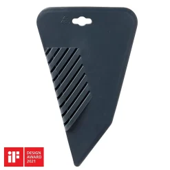 GoodHome Spatule à maroufler pour papier peint 28cm gris