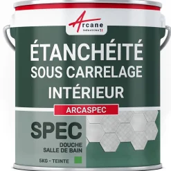 Arcane Industries SPEC Étanchéité sous carrelage douche et salle de bain ARCASPEC - 5 kg -