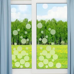 Ambiance Sticker Sticker porte de douche Petites bulles de savon 95 X 35 cm