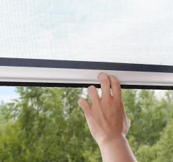 Avosdim Store Moustiquaire PVC recoupable - L130 x H160cm - Blanc