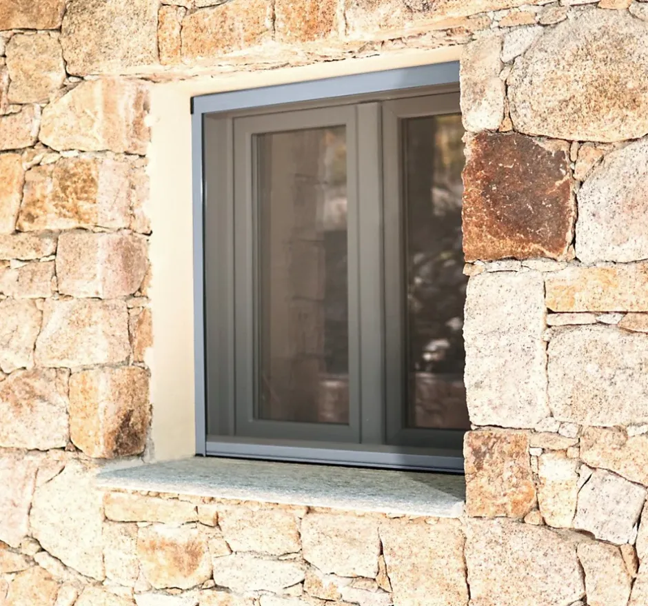 Store Moustiquaire Recoupable LUXE - L125 x H220cm - Argent-Avosdim Discount