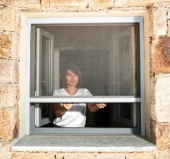 Avosdim Store Moustiquaire Recoupable LUXE - L100 x H160cm - Blanc